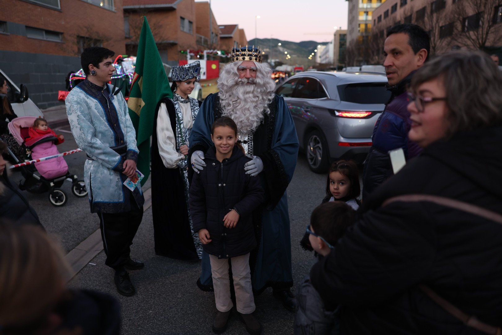 Cabalgata de los Reyes Magos en Sarriguren