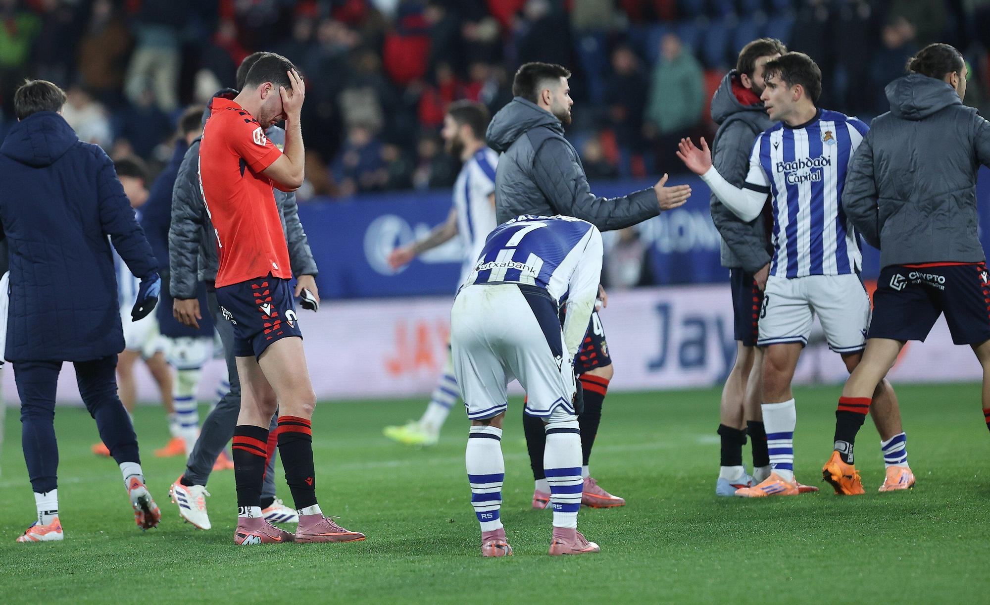 Osasuna - Real Sociedad, en las fotos de Oskar Montero