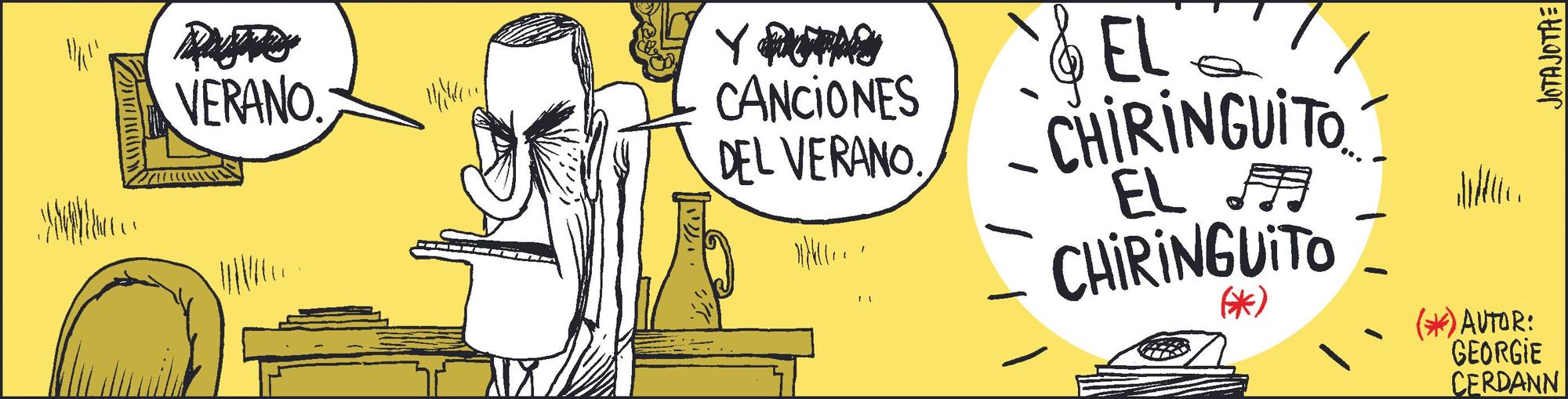 La tira de Jota Jota.