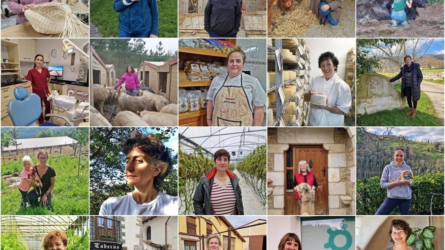 Urremendi, desde Gautegiz Arteaga, reivindica el papel de las mujeres rurales de Euskadi
