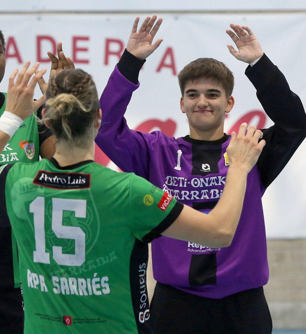Fotos del partido entre Replasa Beti Onak y Rocasa