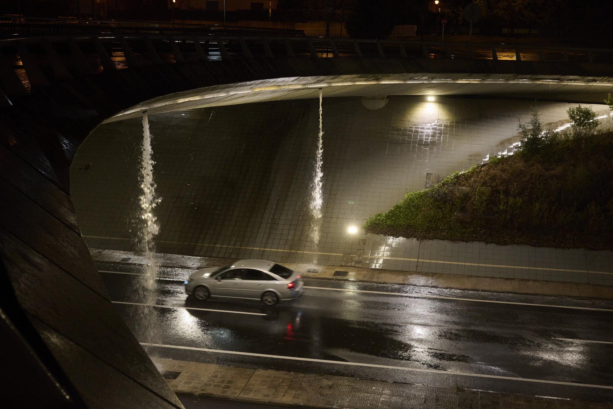 Tormenta en Pamplona y la Comarca