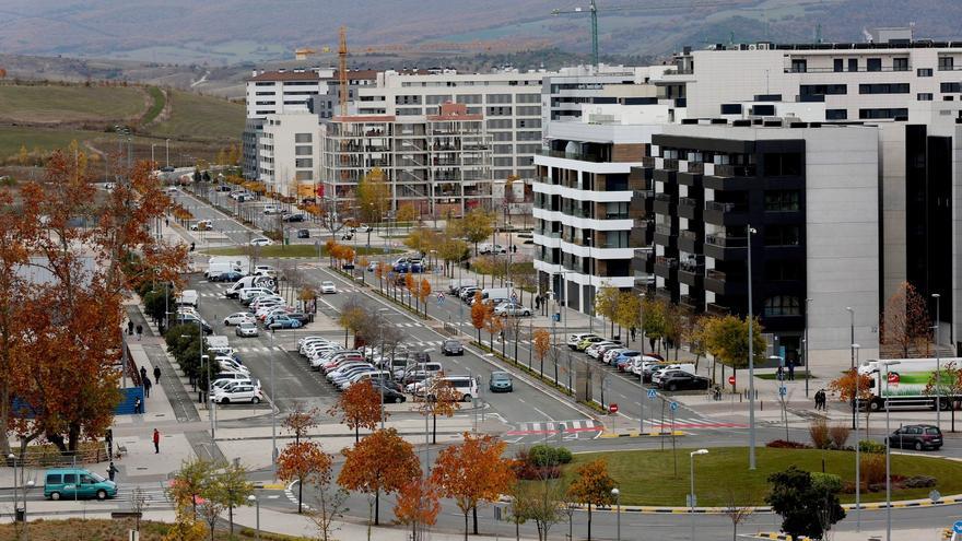 Jornada informativa de la peatonalización del entorno del futuro Civivox de Lezkairu en el Colegio Público Paderborn-Lezkairu