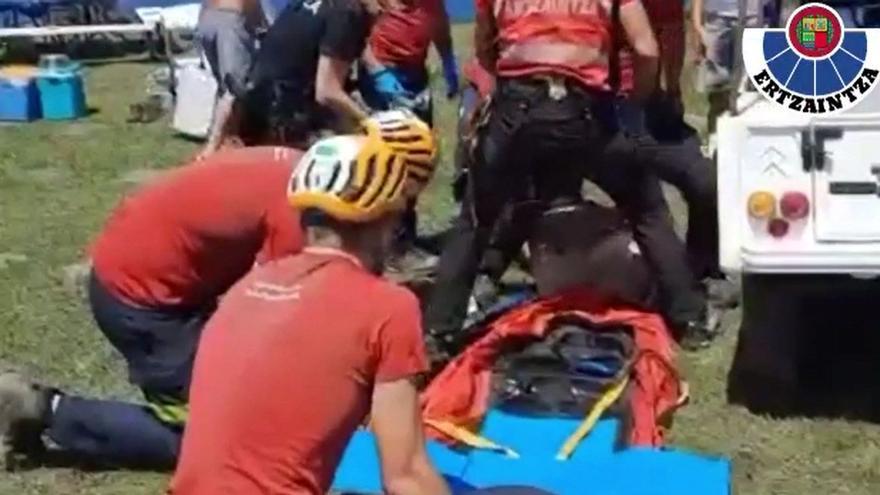 Hondarribia | Rescatan a un varón indispuesto en Jaizkibel