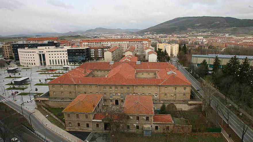 Exterior de la cárcel de Pamplona.