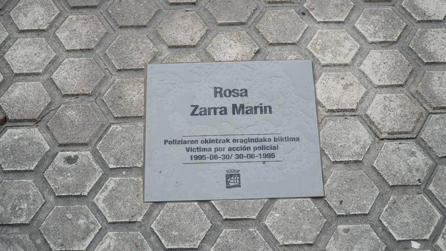 Insausti asegura que no va a renunciar a la placa ni a la memoria de Rosa Zarra