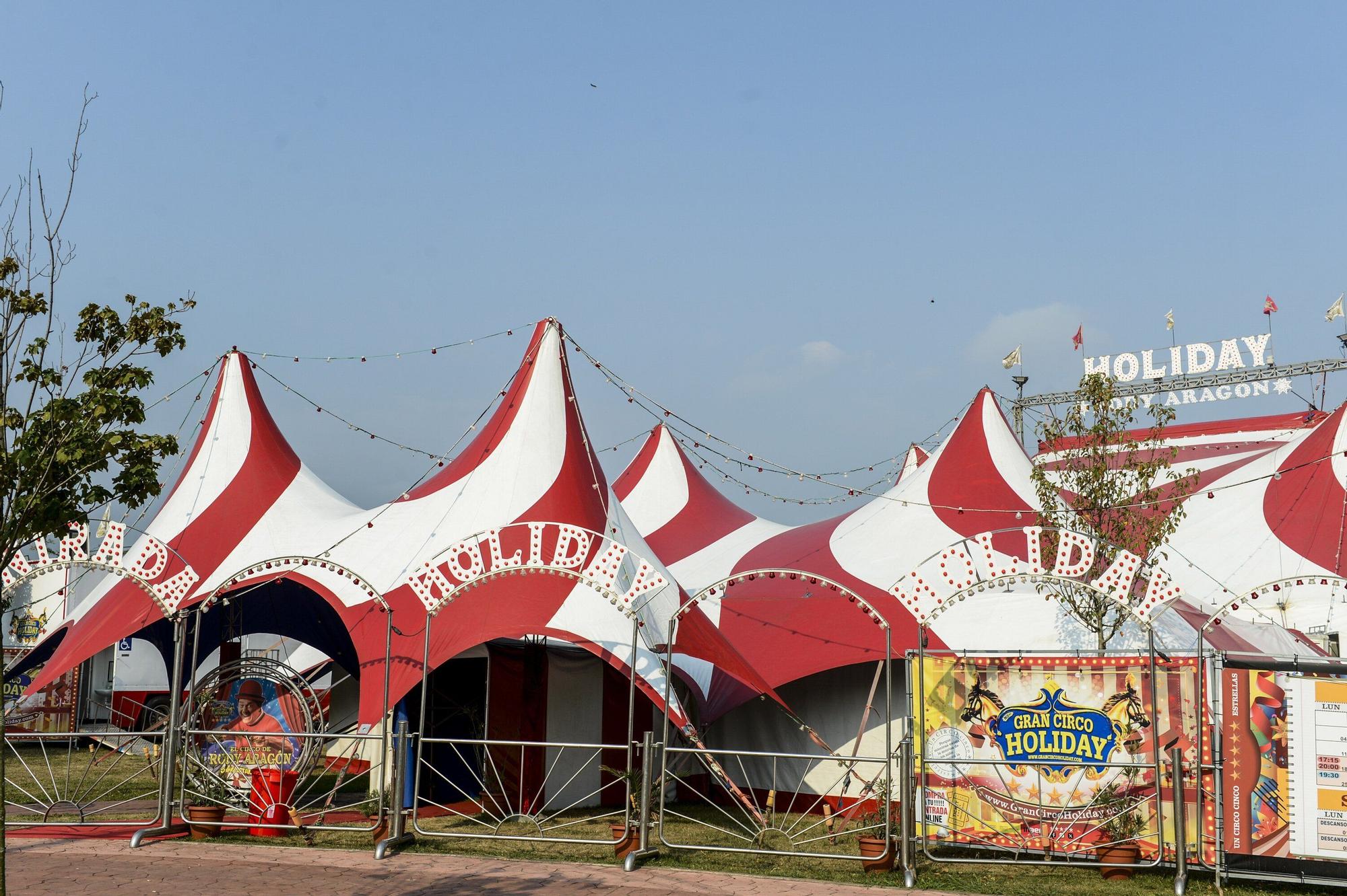 En imágenes: Los secretos del Gran Circo Holiday