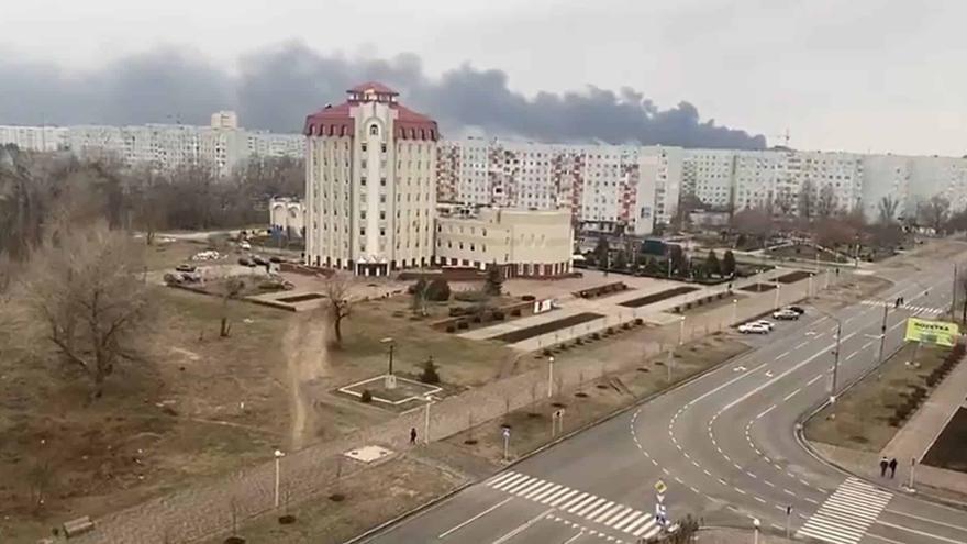 Ucrania y Rusia se acusan de un bombardeo sobre Energodar que ha dejado a la ciudad sin electricidad