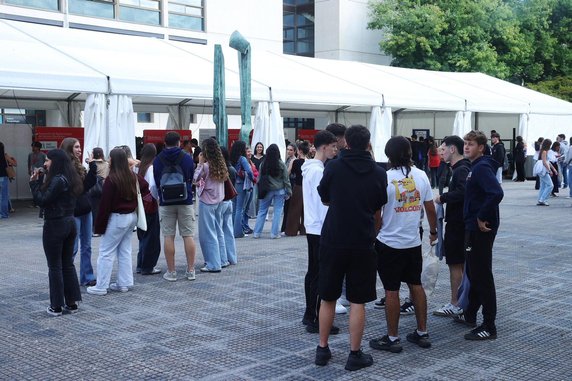 Jornada de Bienvenida en la UPNA