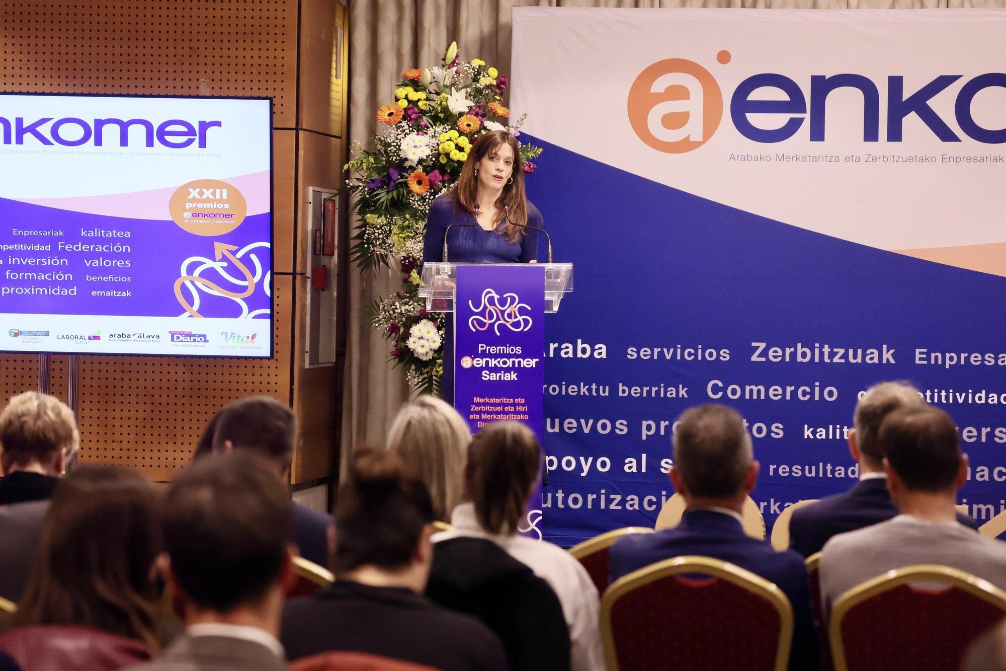 En imágenes: Premios Aenkomer al Comercio y Servicios de Álava