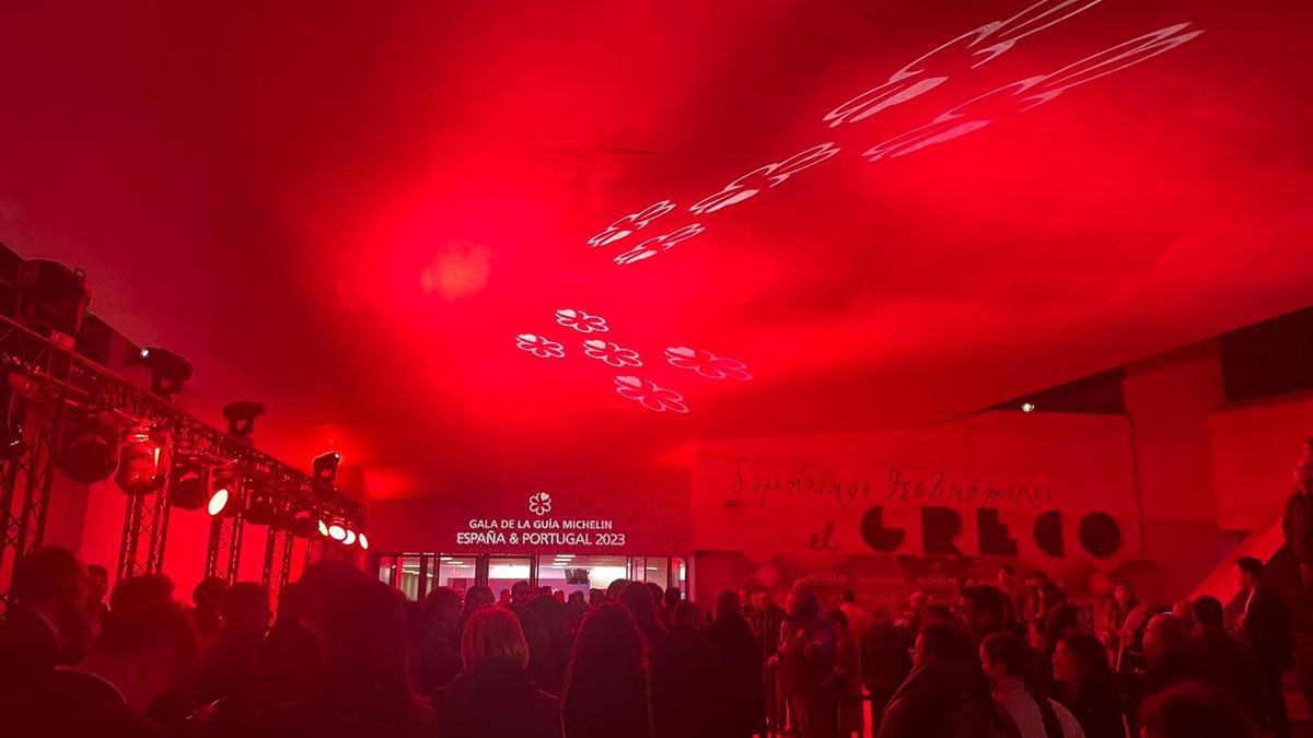 Todo preparado para que comience la gala de las estrellas Michelin