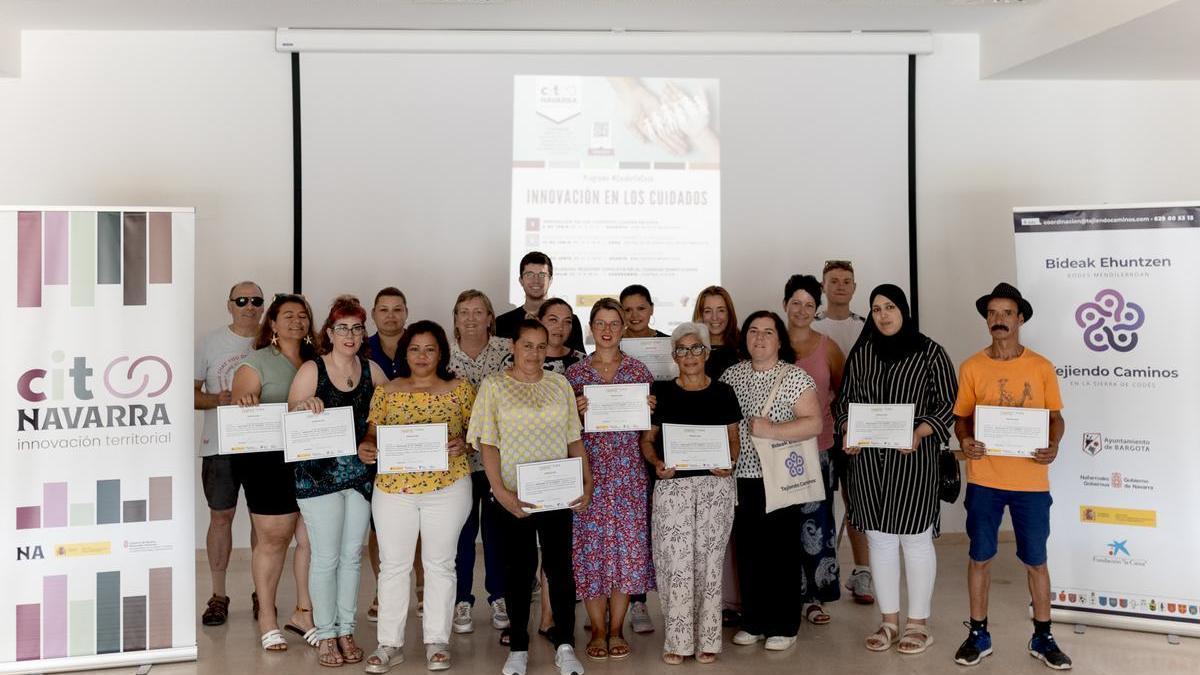 Más de 20 personas se han formado en innovación de los cuidados en la Sierra de Codes