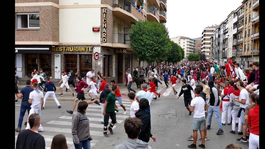 Encierro de fiestas de Estella