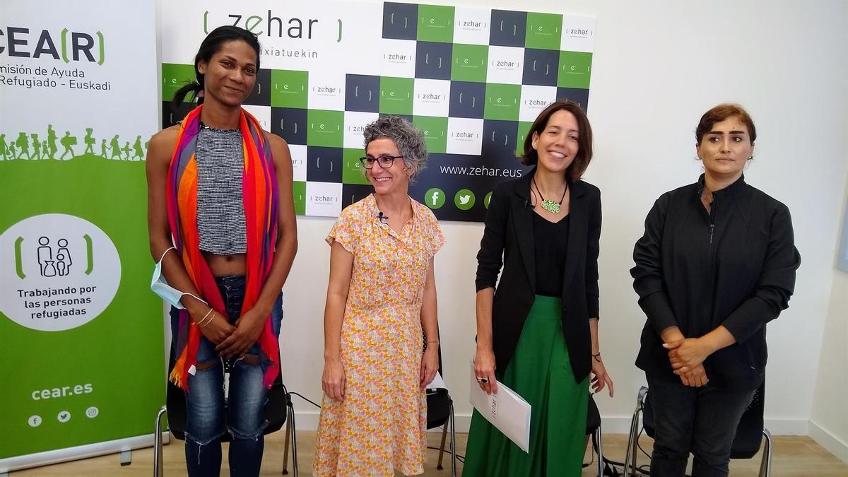Fernanda Falcão, Elena Valverde, Arantza Chacón y Khatera Dadfer.