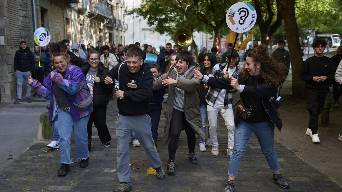 Inicio de Euskaraldia 2025.
