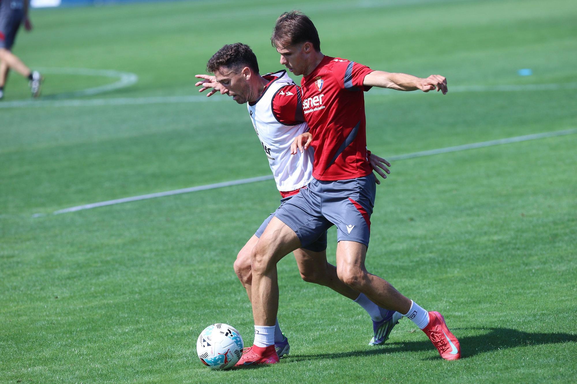 Entrenamiento de Osasuna (05/08/2025)