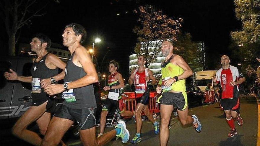 Preparando el  maratón nocturno