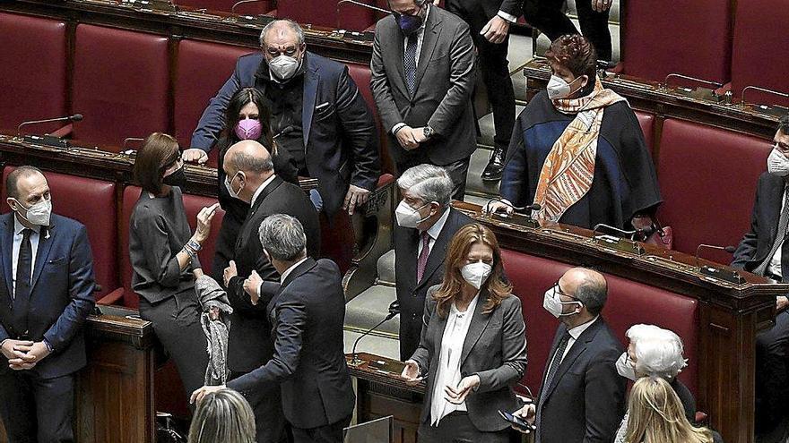 La Cámara de Diputados italiana lleva cuatro días de infructuosas votaciones. Foto: Efe