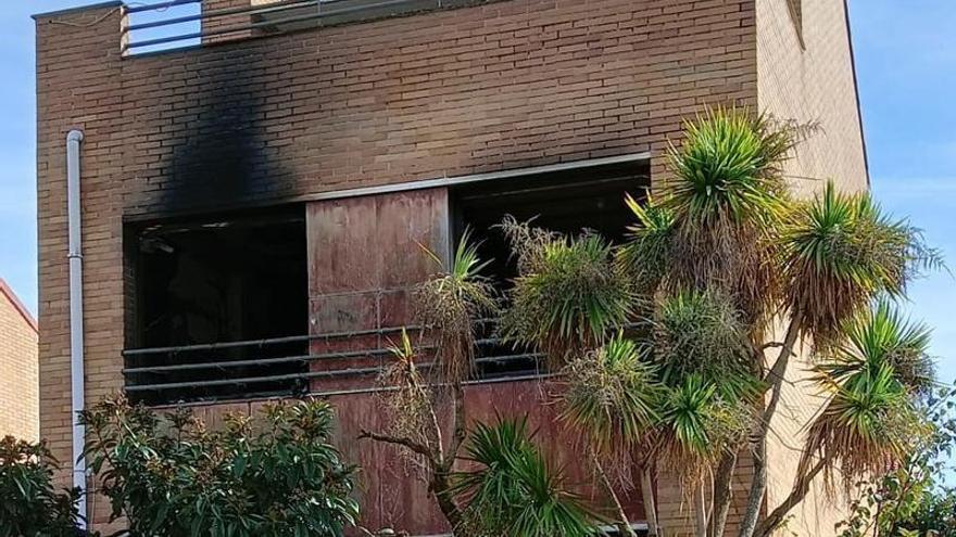 Herida una mujer en el incendio de una vivienda en Mutilva