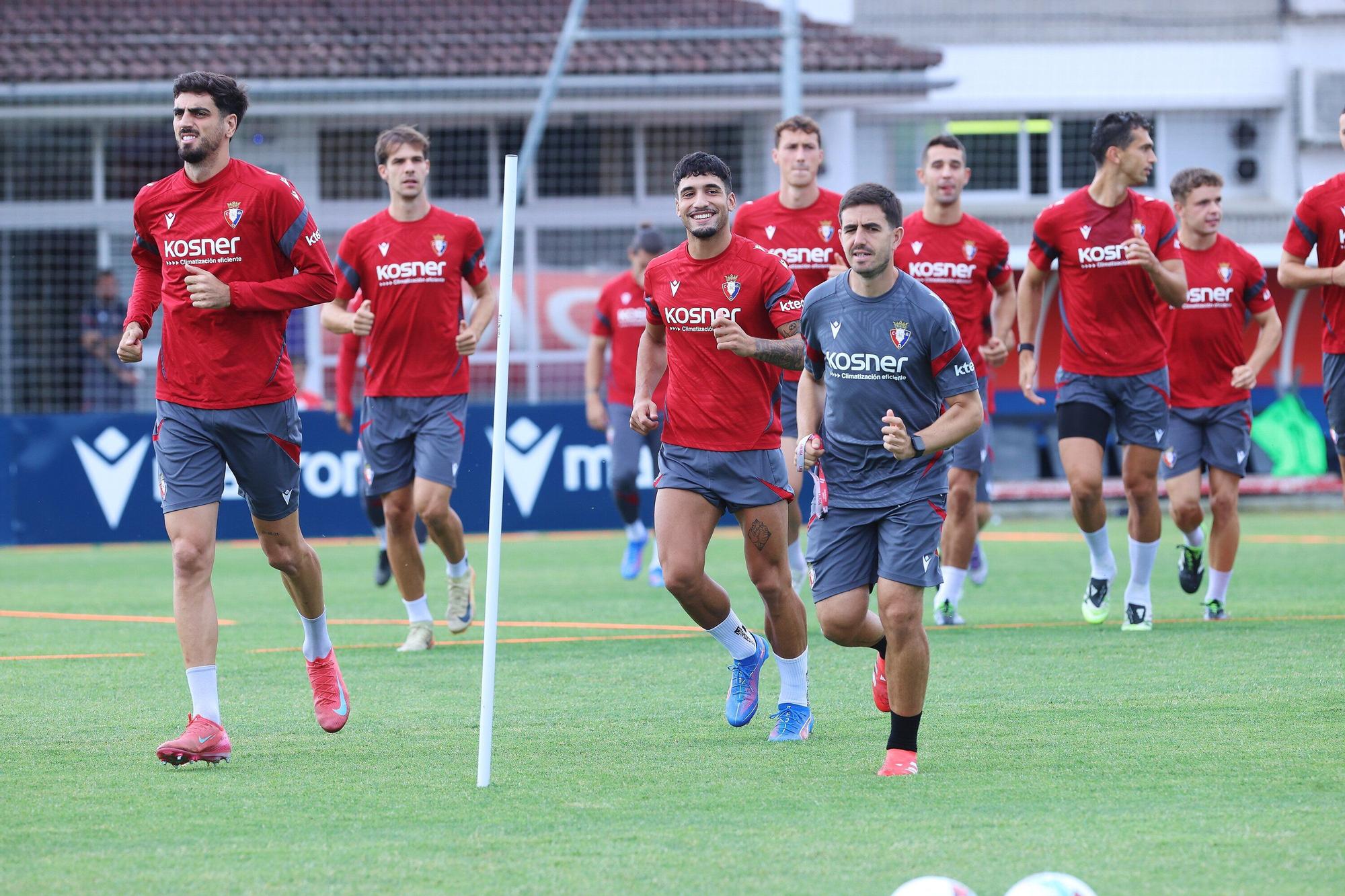 Entrenamiento de Osasuna (27/08/2025)