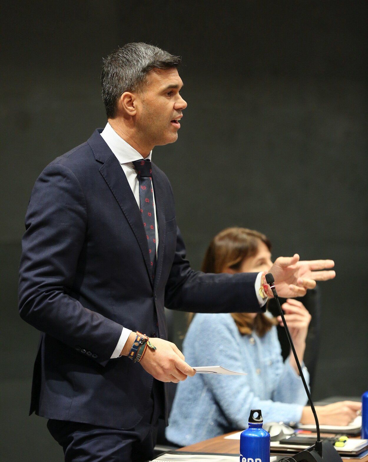 Reunión del pleno del Parlamento de Navarra