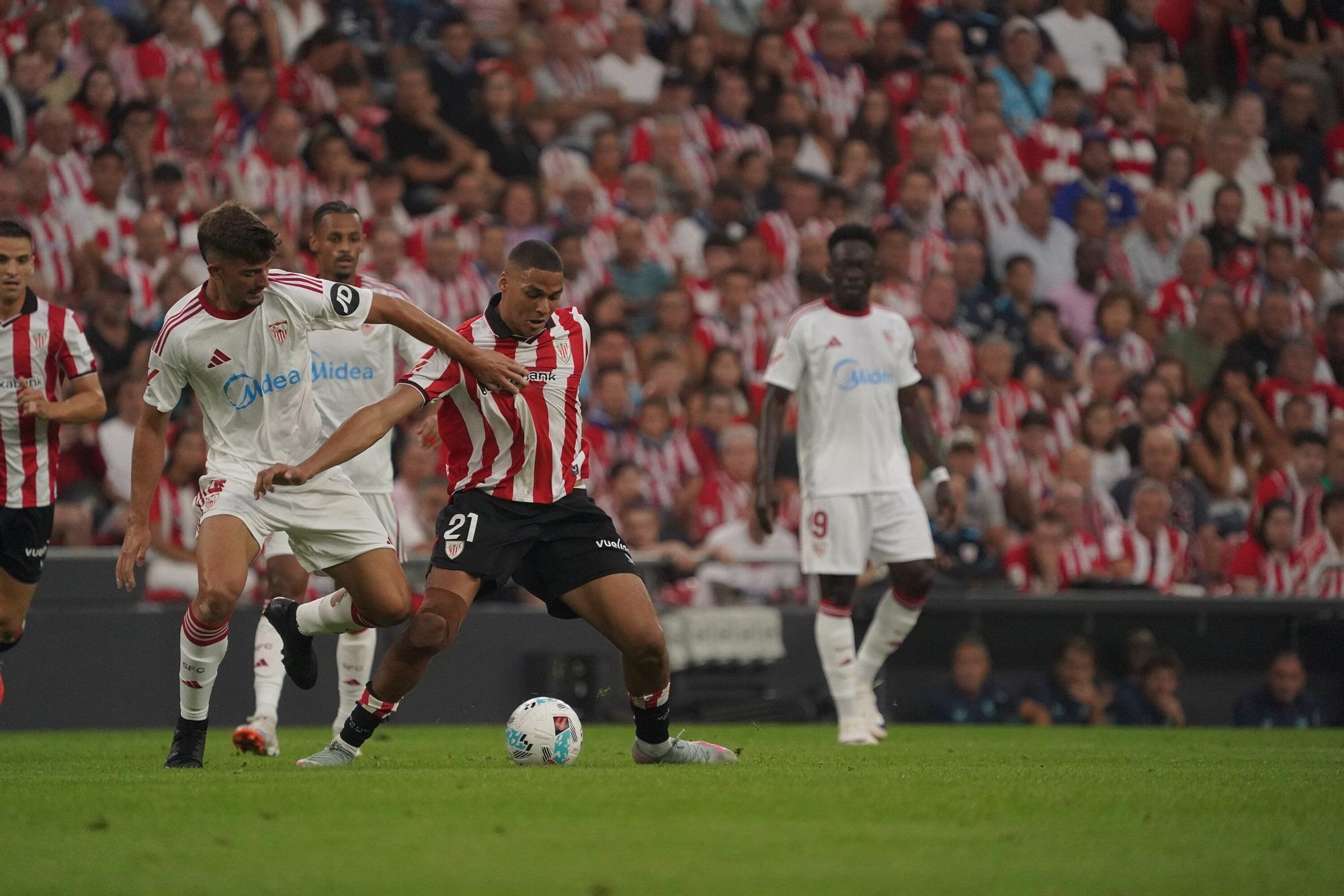 El Athletic-Sevilla, en imágenes