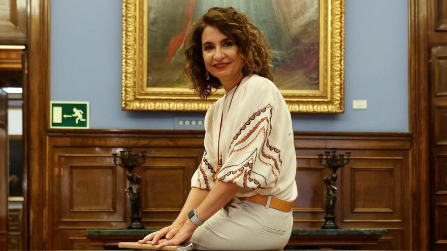 La ministra de Hacienda, María Jesús Montero.