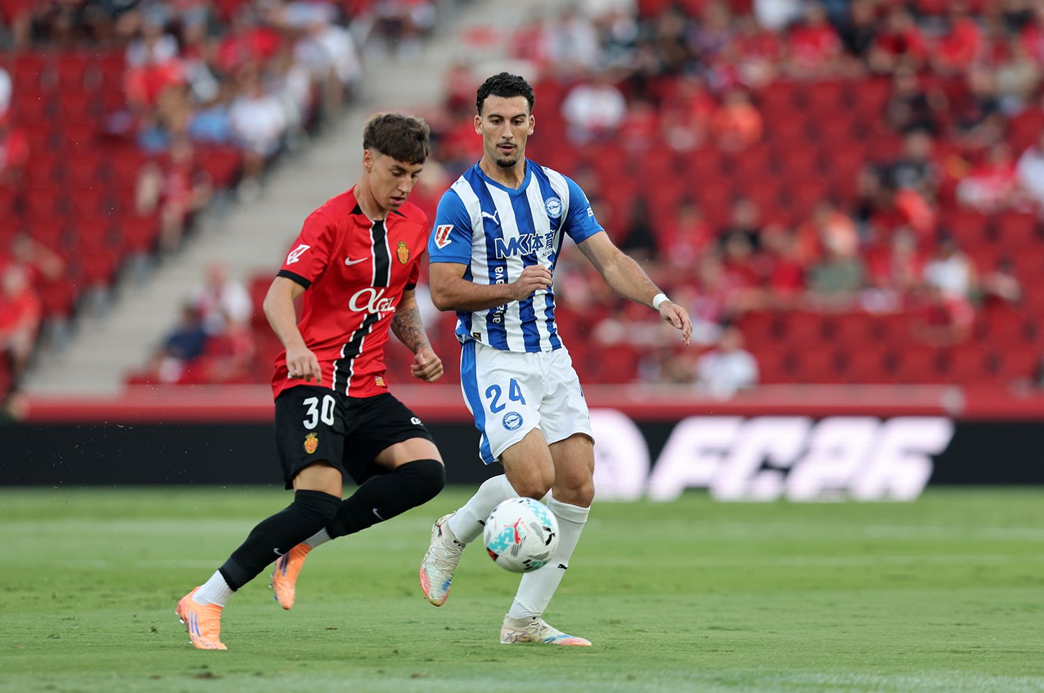 En imágenes: El Alavés pierde ante el Mallorca en Son Moix
