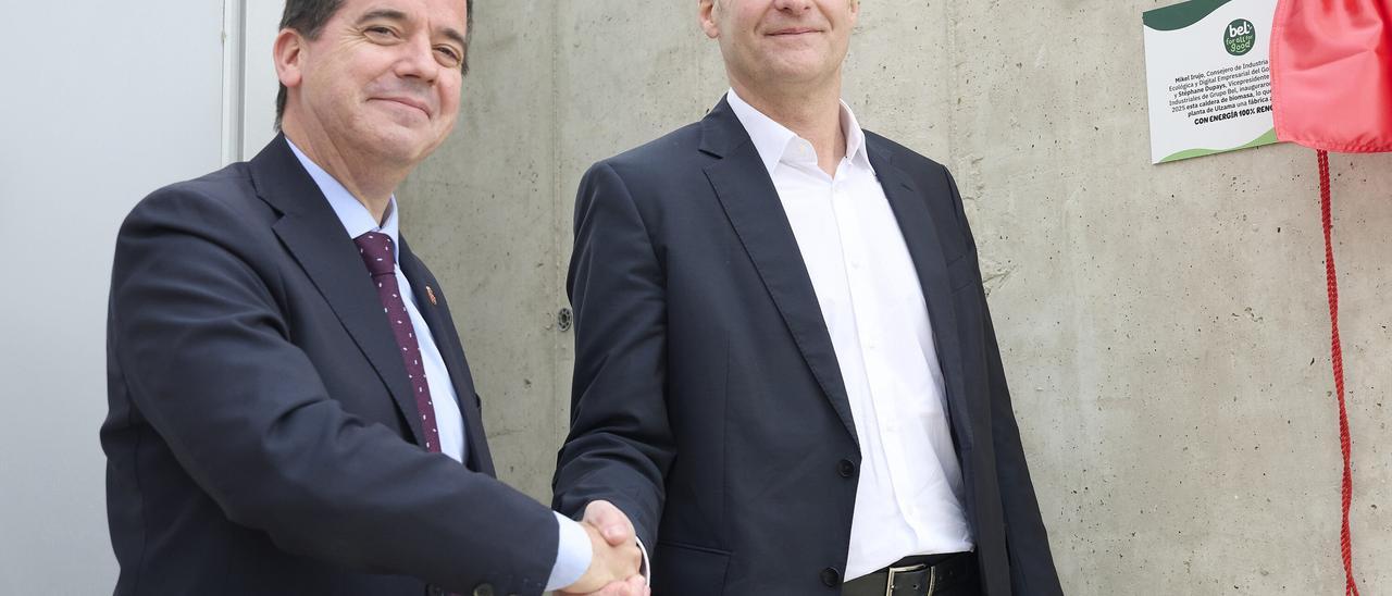 Fotos de la visita a la fábrica en Iraizotz de Grupo Bel