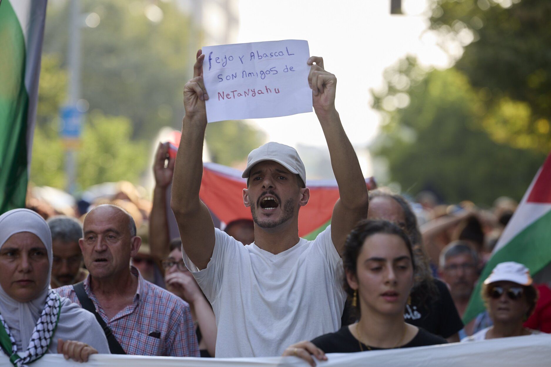 Fotos de la manifestación de Yala Nafarroa en Pamplona