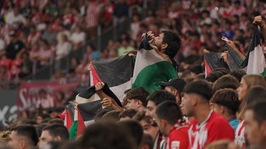 El Athletic apoyará a Palestina y denunciará el genocidio de Israel antes del partido ante el Mallorca