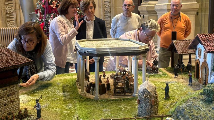 El belén de la Diputación de Gipuzkoa puede ya visitarse