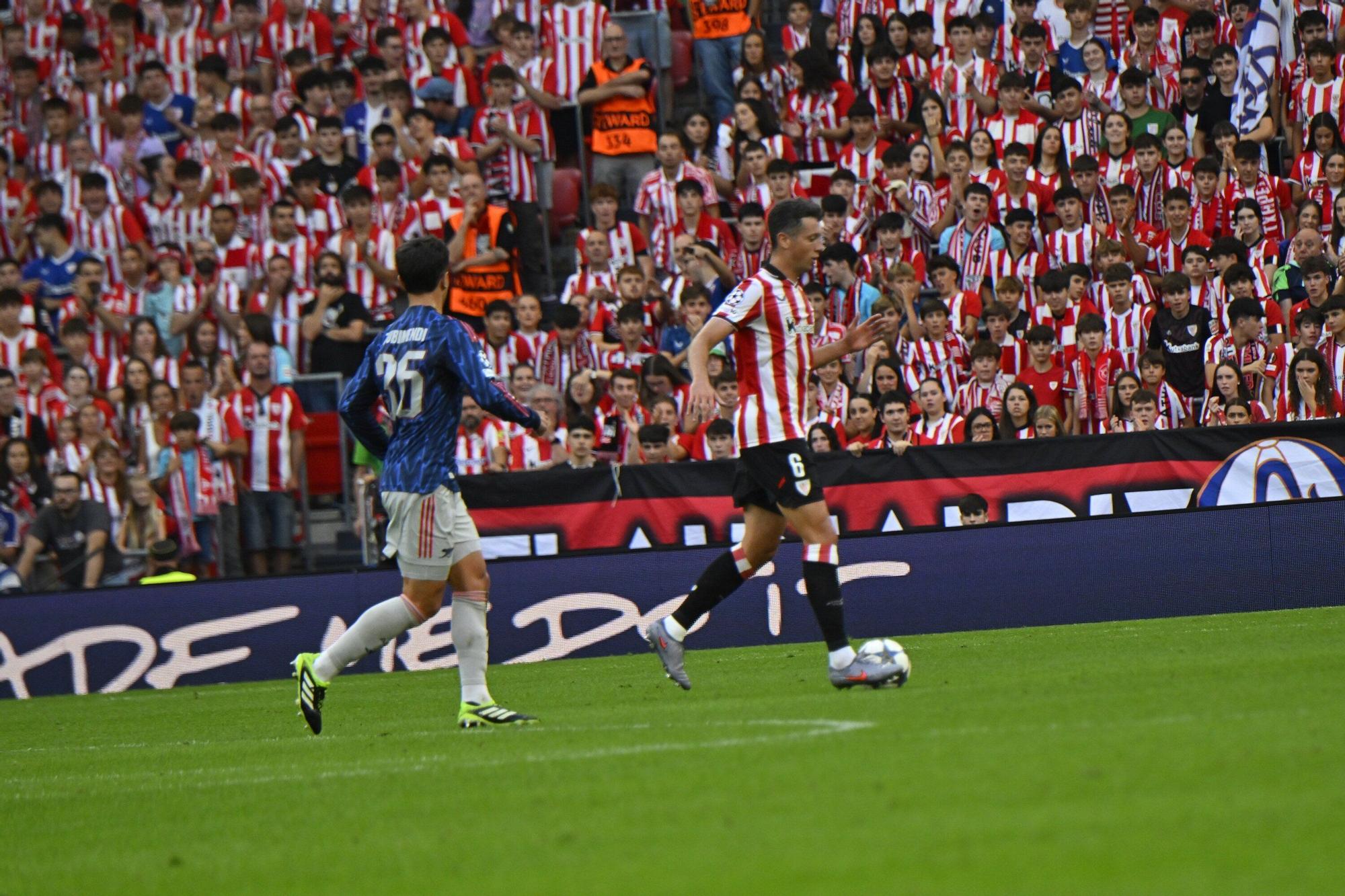 El Athletic-Arsenal, en imágenes
