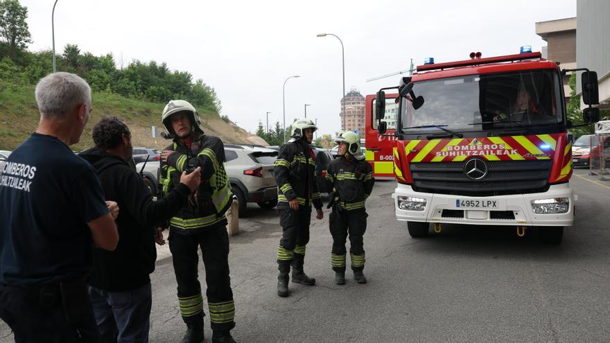 Simulacro de emergencias en El Sadar