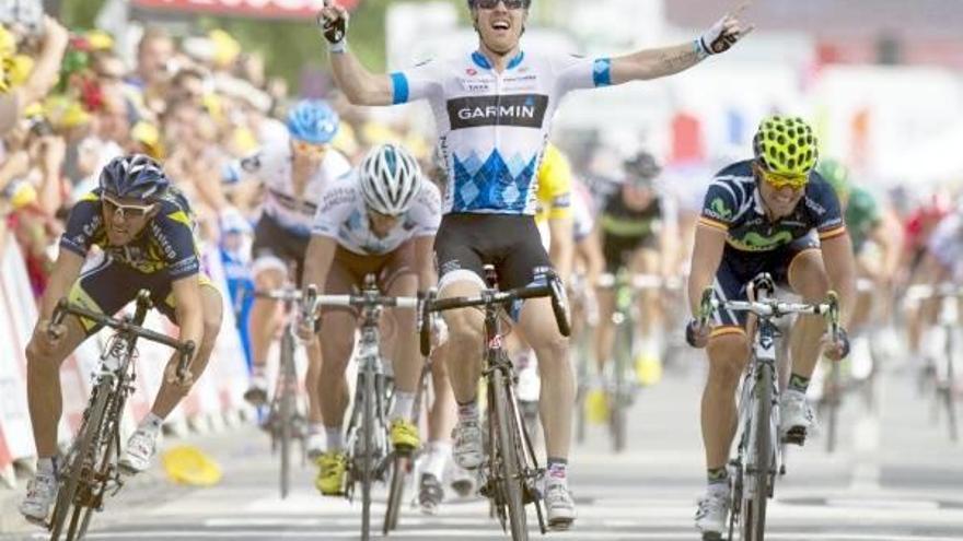 Tyler Farrar vence en recuerdo de Wouter Weylandt
