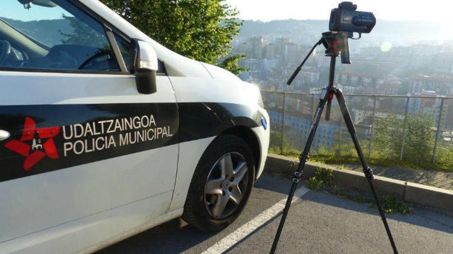 La Policía local de Bilbao inicia nueva campaña de control de la velocidad