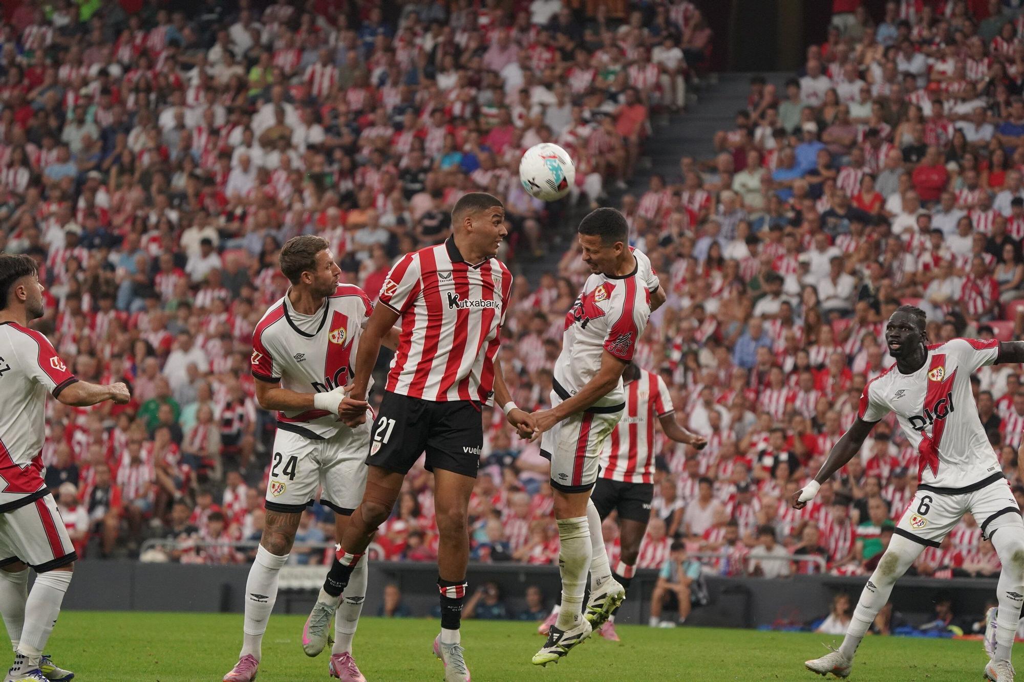El Athletic - Rayo Vallecano, en imágenes