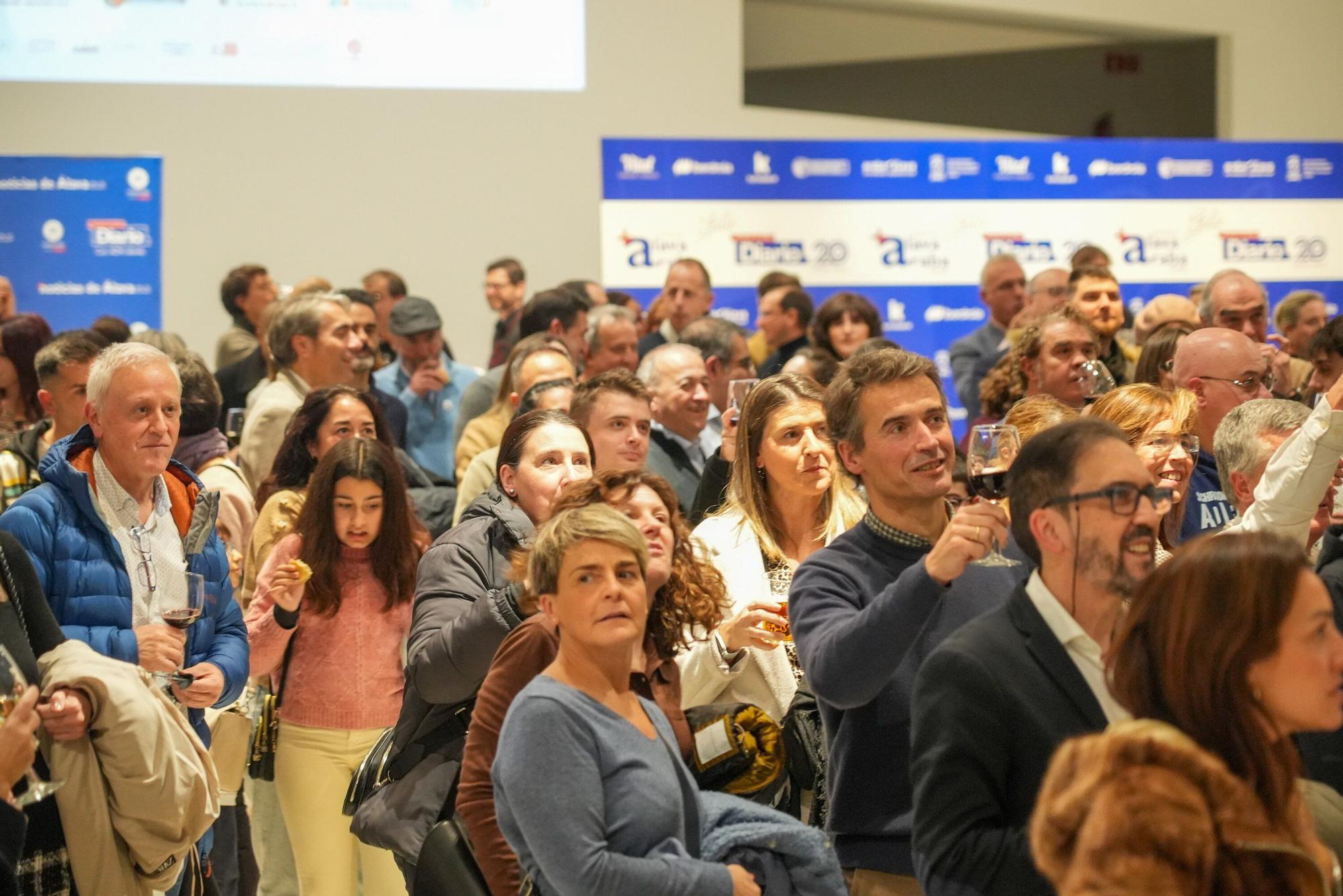 En imágenes: Más de 600 invitados celebran los 20 años de DNA en los Premios +Álava Sariak