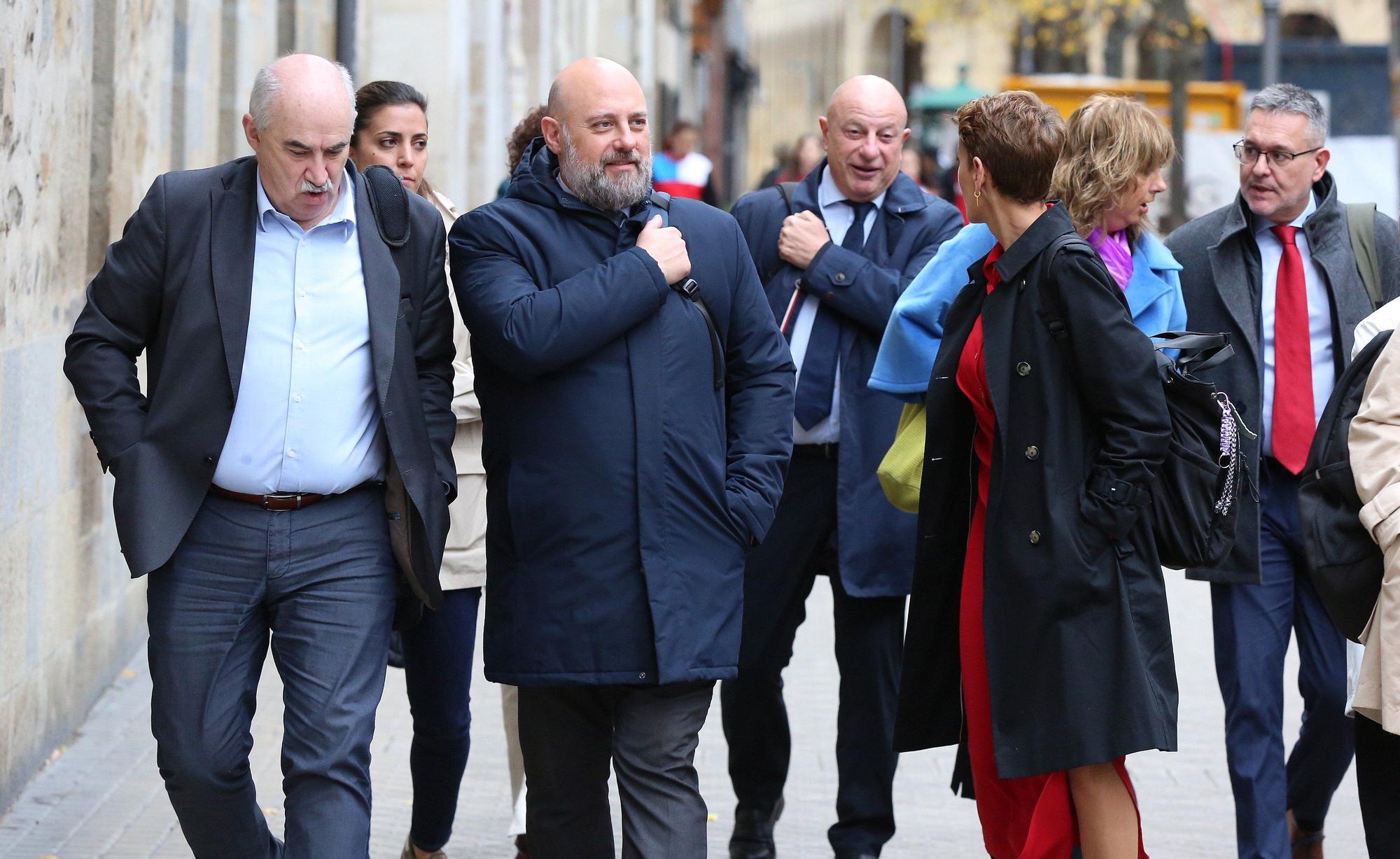Fotos del debate del estado de la Comunidad foral de 2025
