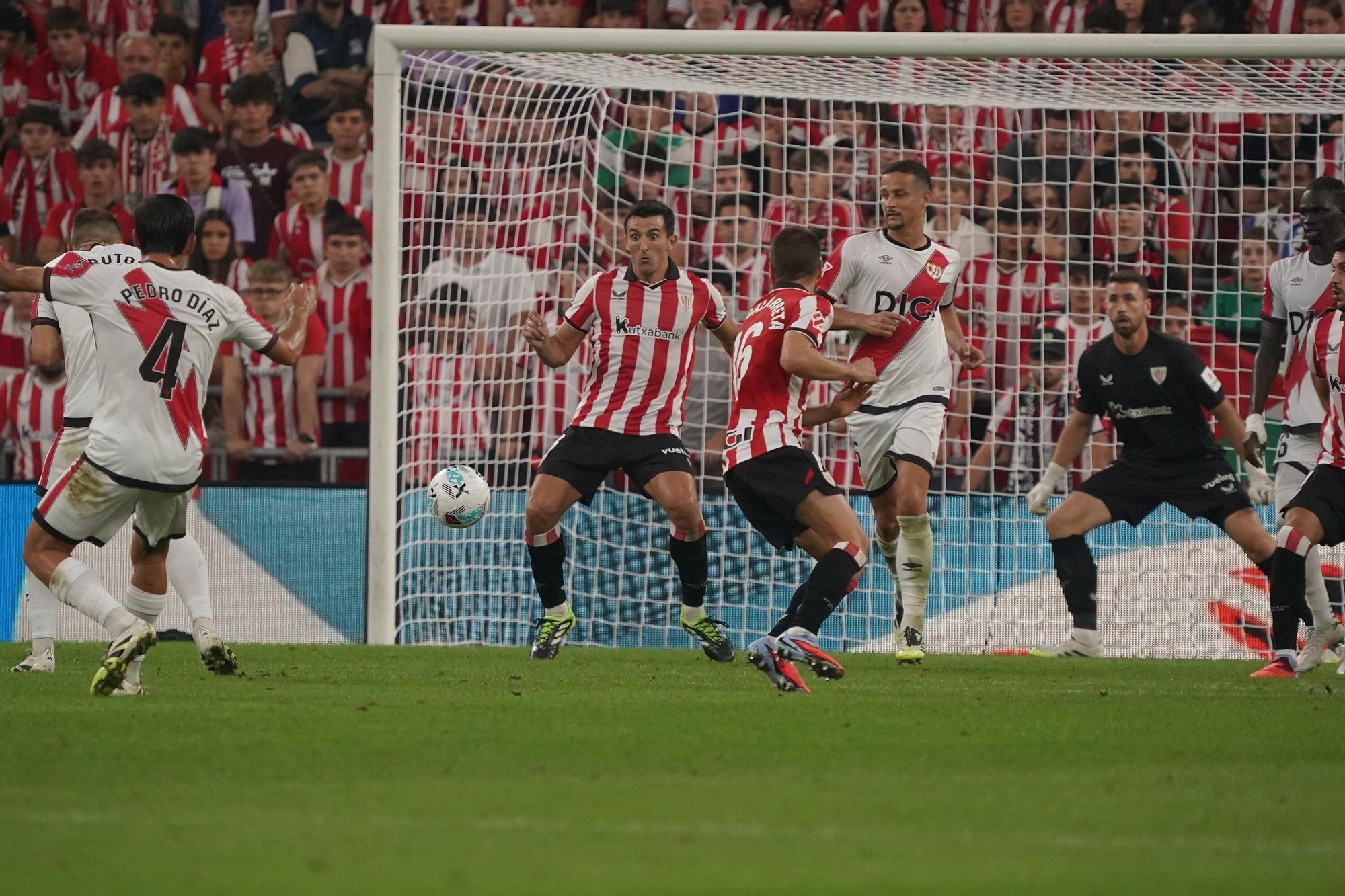 El Athletic - Rayo Vallecano, en imágenes