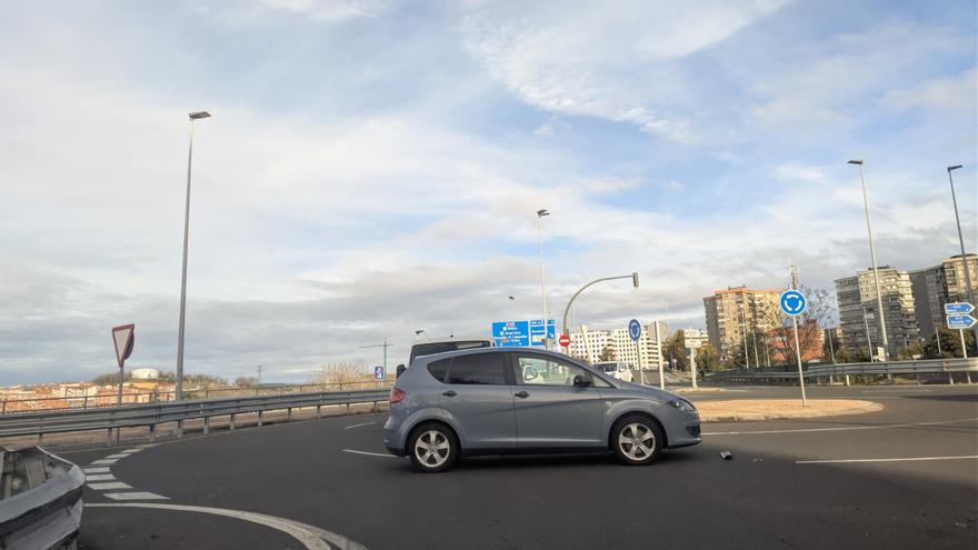 Un herido en una accidente en Barakaldo