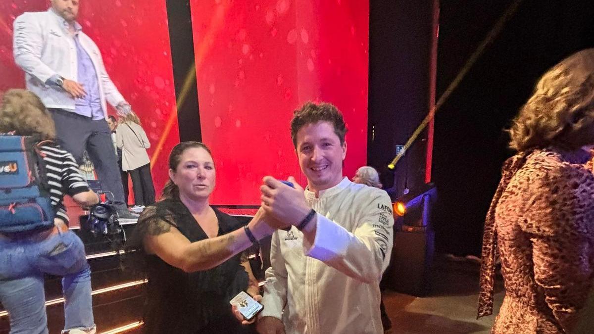 Alatz Bilbao, tras la gala de Michelin en Málaga