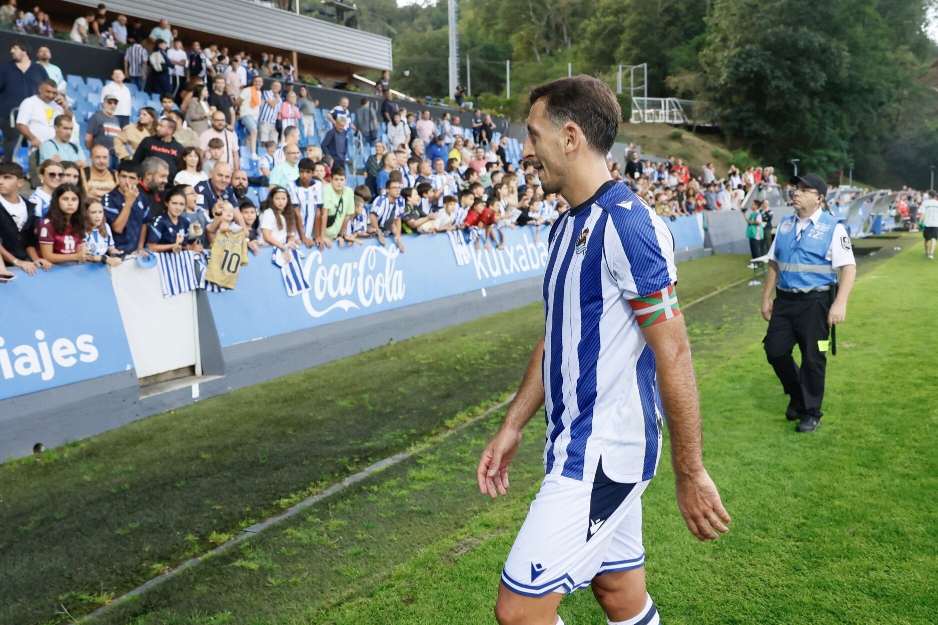 Real Sociedad-Osasuna: Zubieta disfruta del amistoso