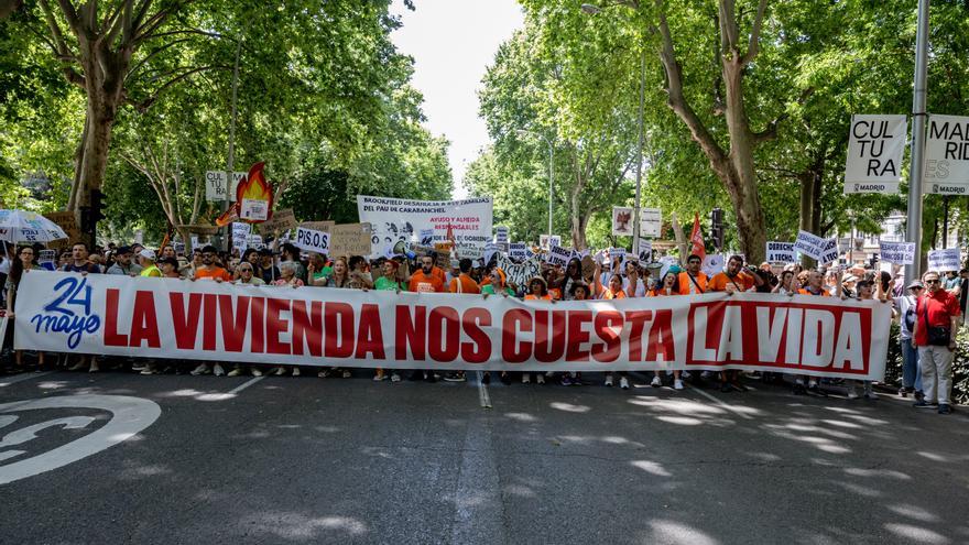 Madrid sale a la calle para exigir medidas urgentes ante la crisis de la vivienda