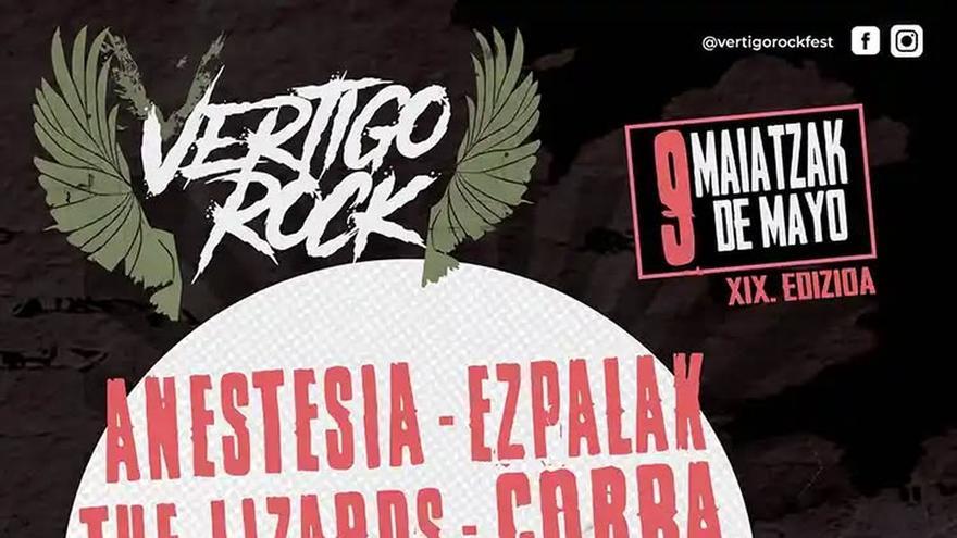 Ermuak Vértigo Rock jaialdia jasoko du berriro