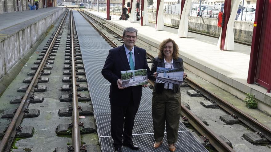 La parada del tranvía de Los Caños abrirá en el segundo semestre de 2027