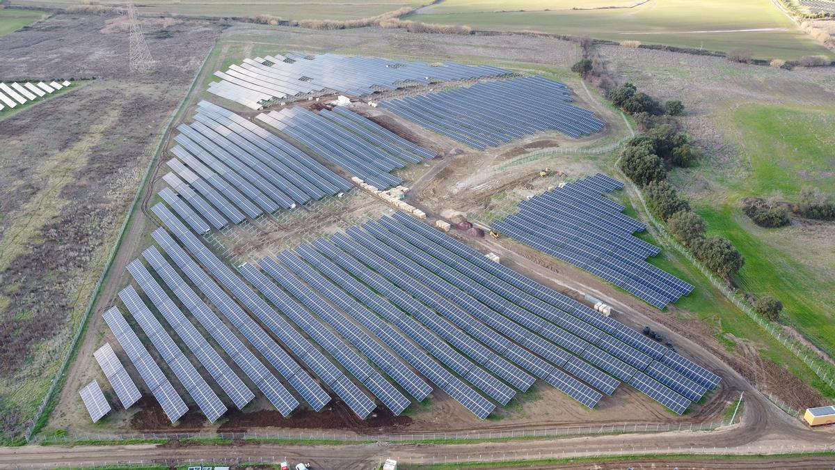 Planta fotovoltaica de Iberdrola en Italia.