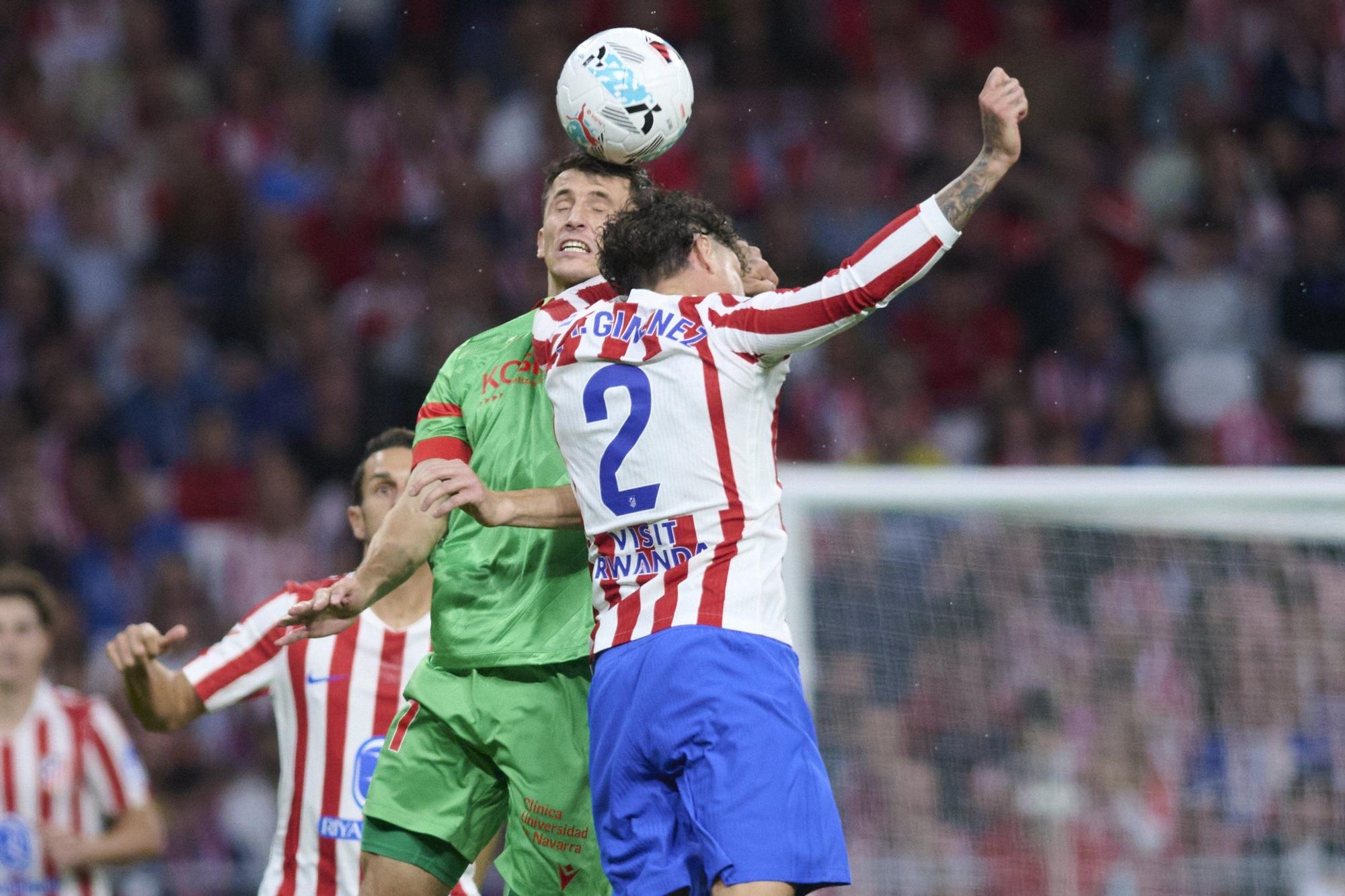 Fotos del partido Atlético de Madrid-Osasuna