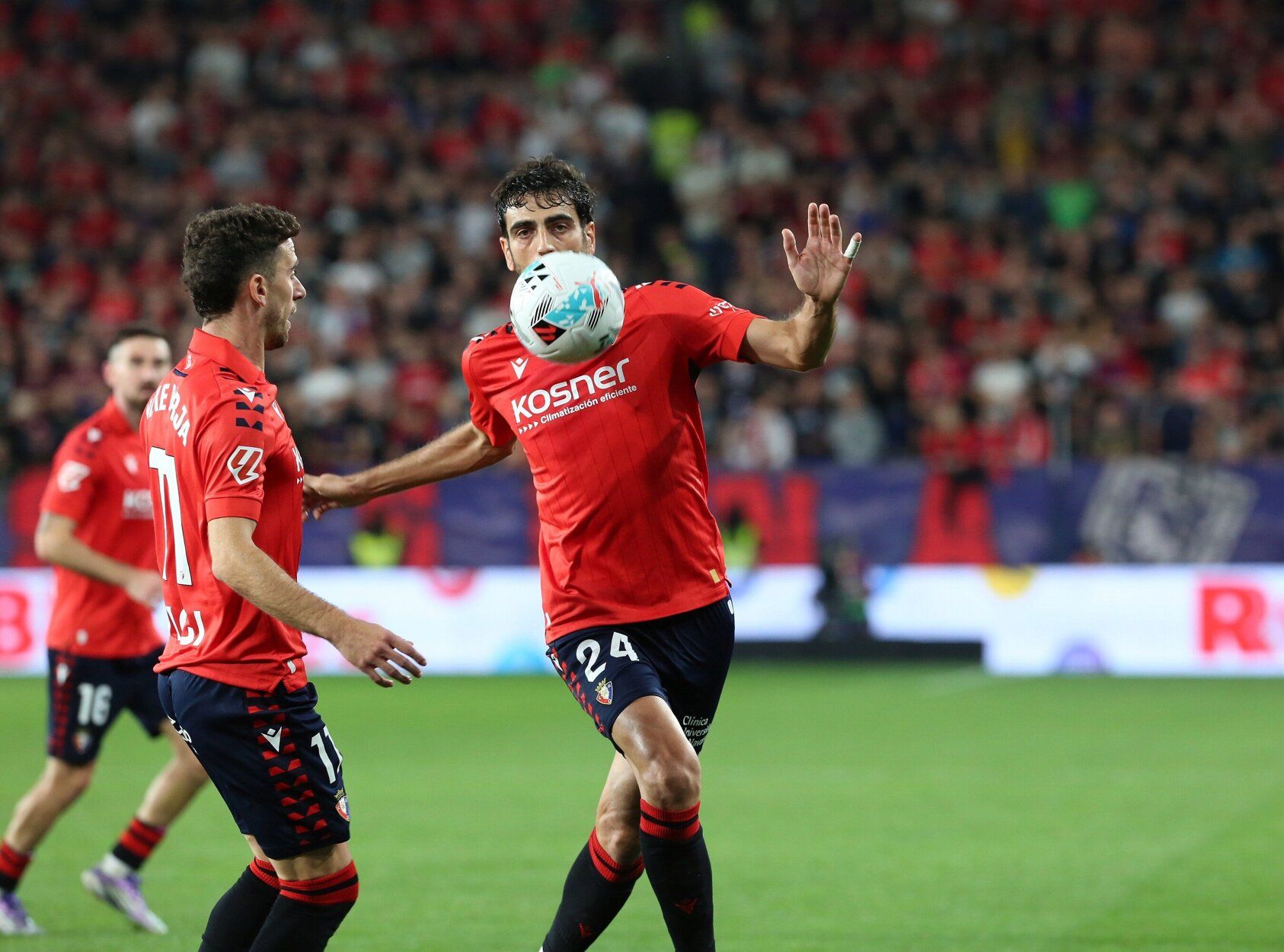 Fotos del Osasuna-Getafe en El Sadar