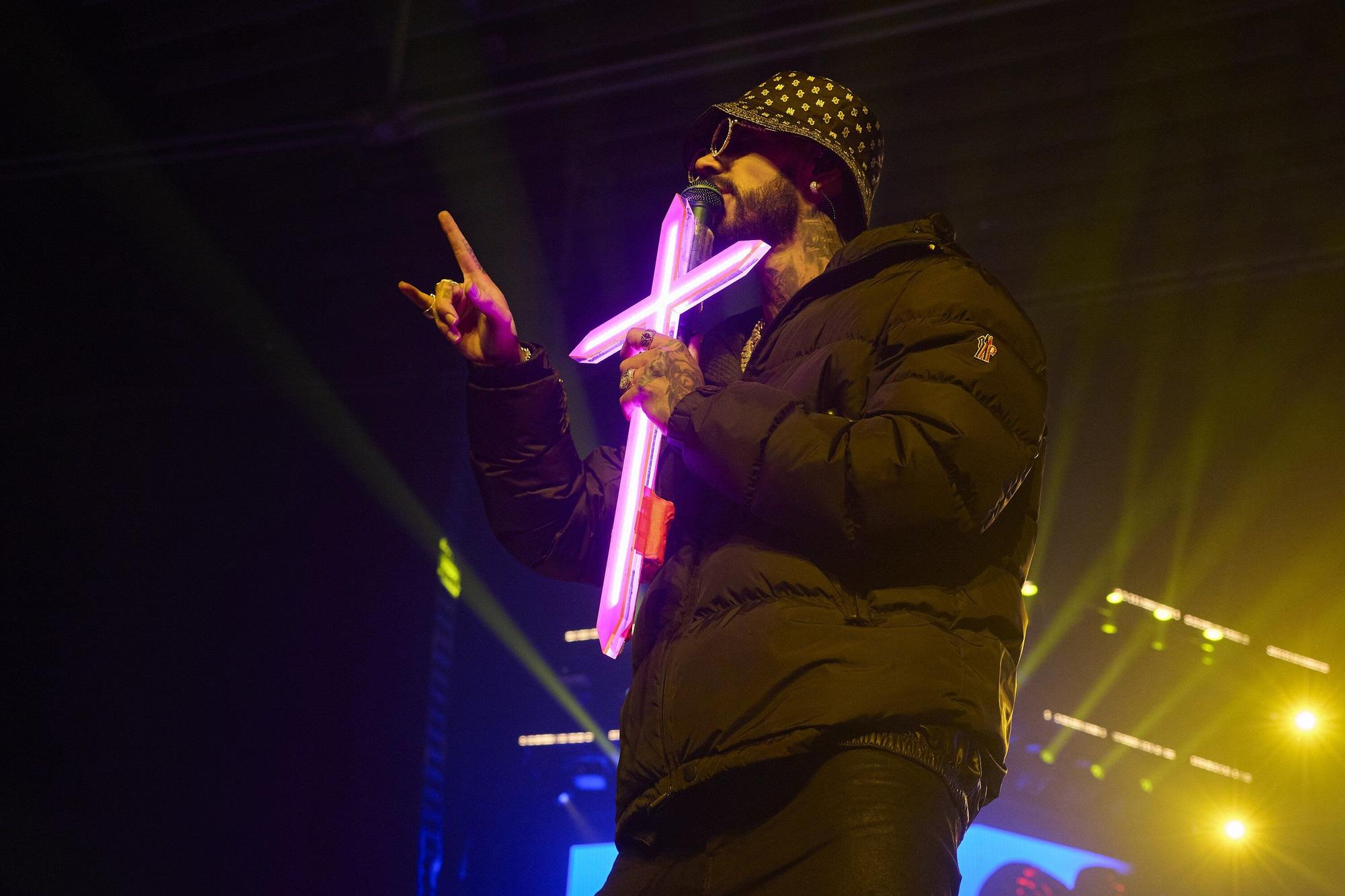 Fotos del concierto de Anuel AA en el Navarra Arena